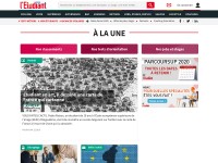 Desktop screenshot for letudiant.fr