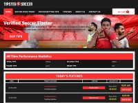 Desktop screenshot for tipstersoccer.net