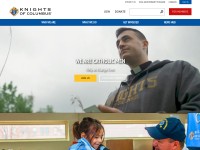 Desktop screenshot for kofc.org