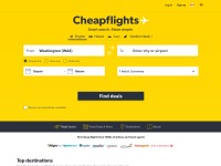 Desktop screenshot for cheapflights.ca
