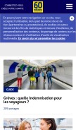 How 60millions-mag.com looks like on a mobile device such as an iPhone.