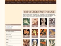 Desktop screenshot for theoi.com