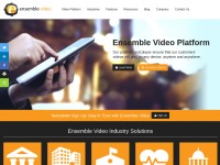 Desktop screenshot for ensemblevideo.com