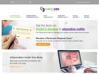 Desktop screenshot for crohnsandcolitis.com