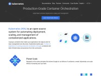 Desktop screenshot for kubernetes.io