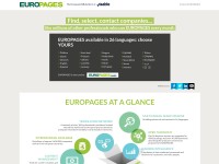 Desktop screenshot for europages.com