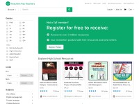 Desktop screenshot for teacherspayteachers.com