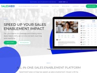Desktop screenshot for saleshood.com