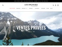 Desktop screenshot for lesarchives-shop.com