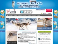 Desktop screenshot for wamiz.fr