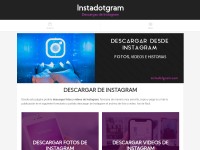 Desktop screenshot for instadotgram.com