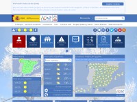 Desktop screenshot for aemet.es