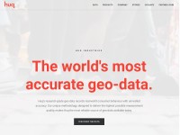 Desktop screenshot for huq.io