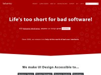 Desktop screenshot for balsamiq.com