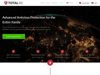 Desktop screenshot for totalav.com