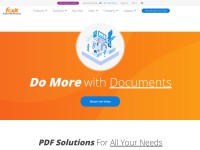 Desktop screenshot for foxitsoftware.com