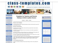 Desktop screenshot for class-templates.com