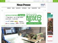 Desktop screenshot for neuepresse.de