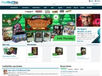 Desktop screenshot for coolstuffinc.com