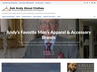 Desktop screenshot for askandyaboutclothes.com