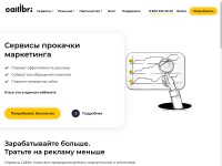 Desktop screenshot for callibri.ru