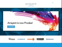 Desktop screenshot for arrayent.com