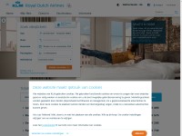 Desktop screenshot for klm.nl