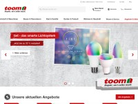 Desktop screenshot for toom.de