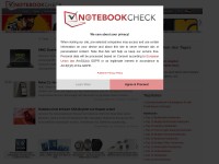 Desktop screenshot for notebookcheck.com