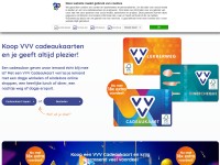 Desktop screenshot for vvvcadeaukaarten.nl