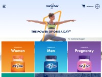 Desktop screenshot for oneaday.com