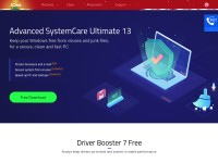 Desktop screenshot for iobit.com