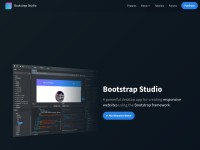 Desktop screenshot for bootstrapstudio.io