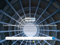 Desktop screenshot for pagespro.com