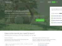 Desktop screenshot for vocab.com