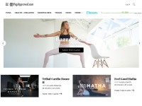 Desktop screenshot for yogiapproved.com