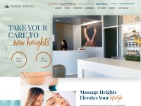 Desktop screenshot for massageheights.com