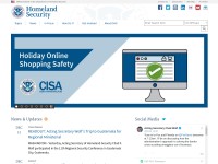 Desktop screenshot for dhs.gov