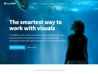 Desktop screenshot for crowdriff.com