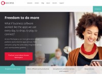 Desktop screenshot for theaccessgroup.com