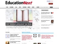 Desktop screenshot for educationnext.org