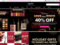 Desktop screenshot for nyxcosmetics.com