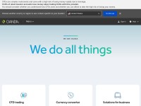 Desktop screenshot for oanda.com