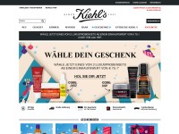 Desktop screenshot for kiehls.at