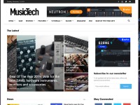 Desktop screenshot for musictech.net