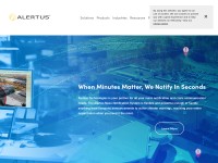 Desktop screenshot for alertustech.com