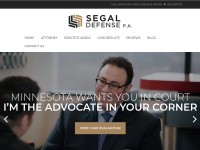 Desktop screenshot for segaldefense.com