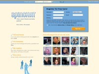 Desktop screenshot for spinchat.com