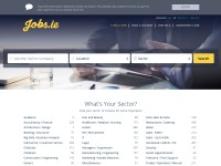 Desktop screenshot for jobs.ie