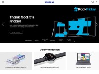 Desktop screenshot for samsung.de